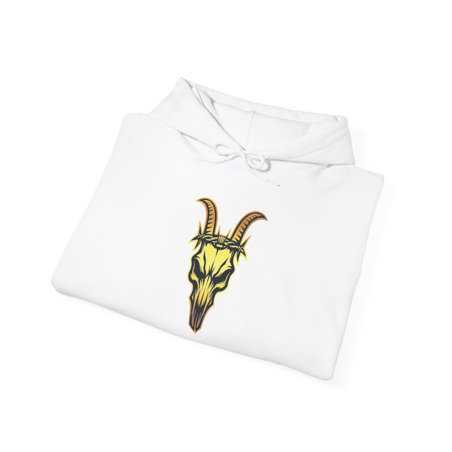 Butchers Hoodie - Logo Center Heavy Blend Sweatshirt for Men and Women