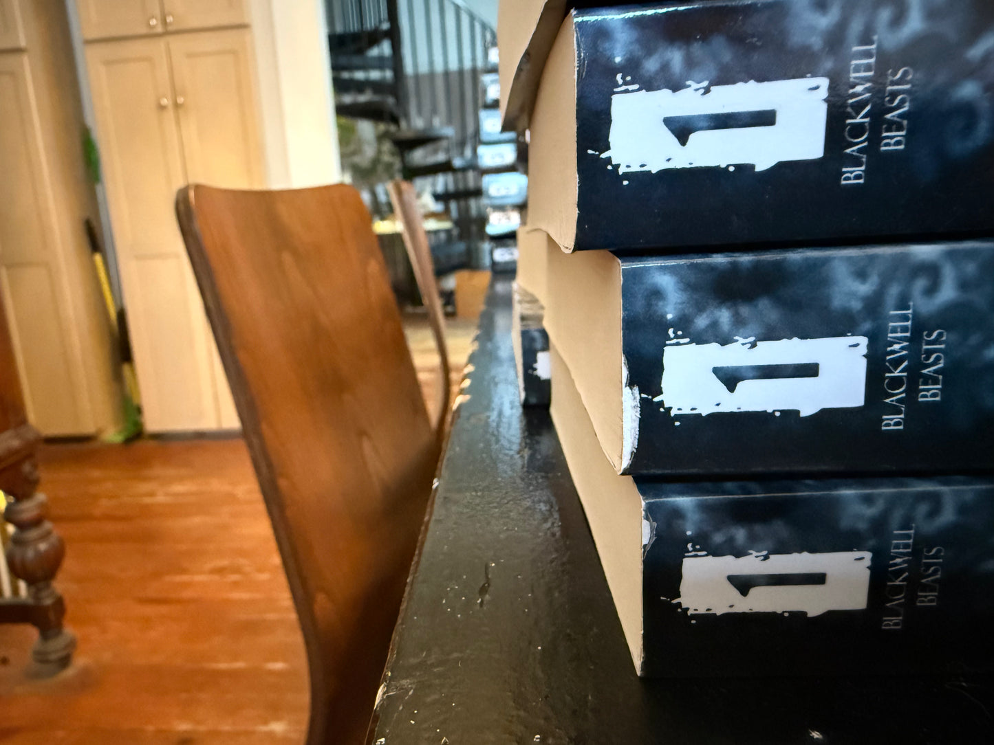 DAMAGED + MIS-SIGNED VARIANTS - To the Grave: A Dark New Adult Romance (Blackwell Beasts Book 3) - SIGNED PAPERBACK