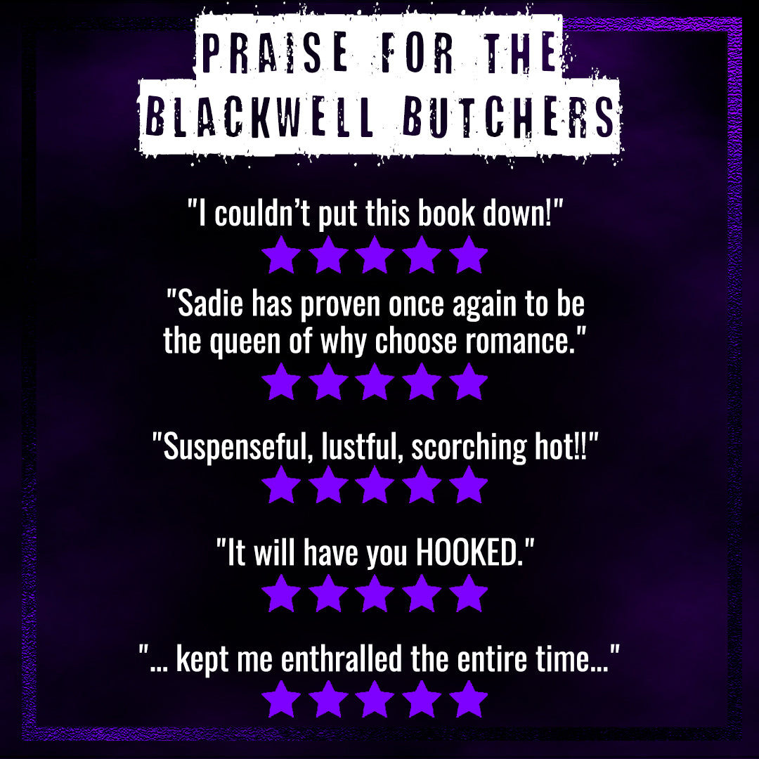 Preorder Masked Blackwell Hawks Series - SIGNED MASKED PAPERBACKS (Books 1-3)