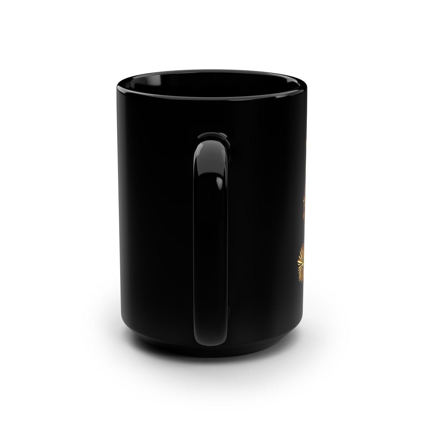 Beasts Black Ceramic Mug, 15oz