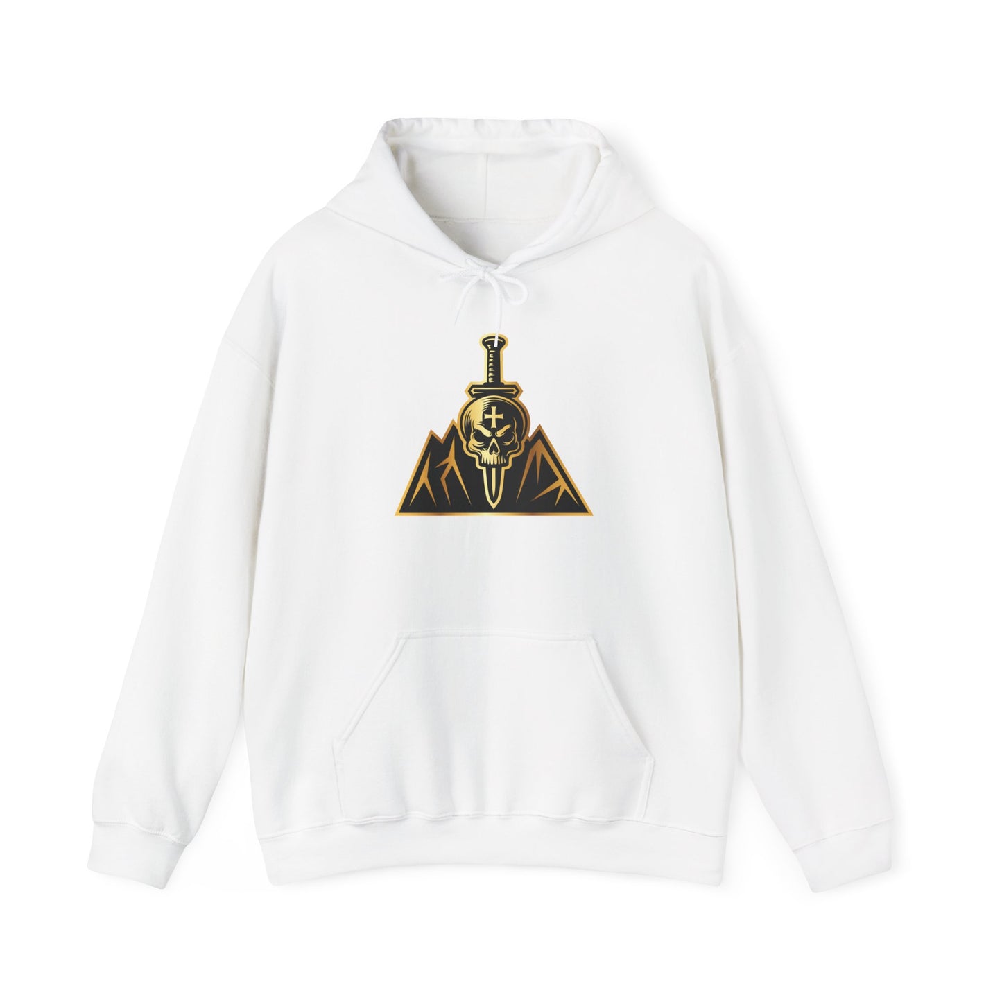 Bastards Hoodie - Logo Center Heavy Blend Sweatshirt for Men and Women