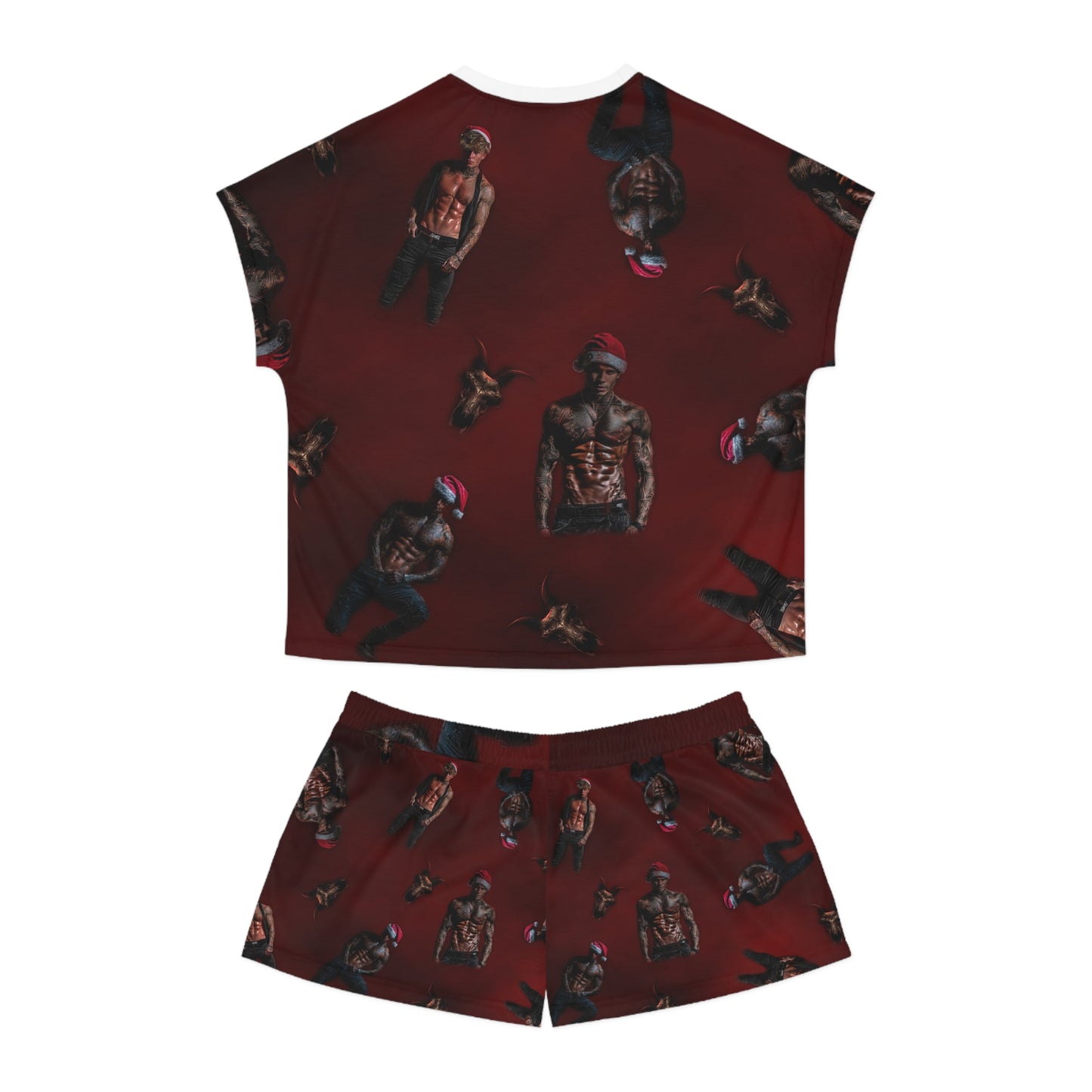 Santa Butchers Women's Short Pajama Set