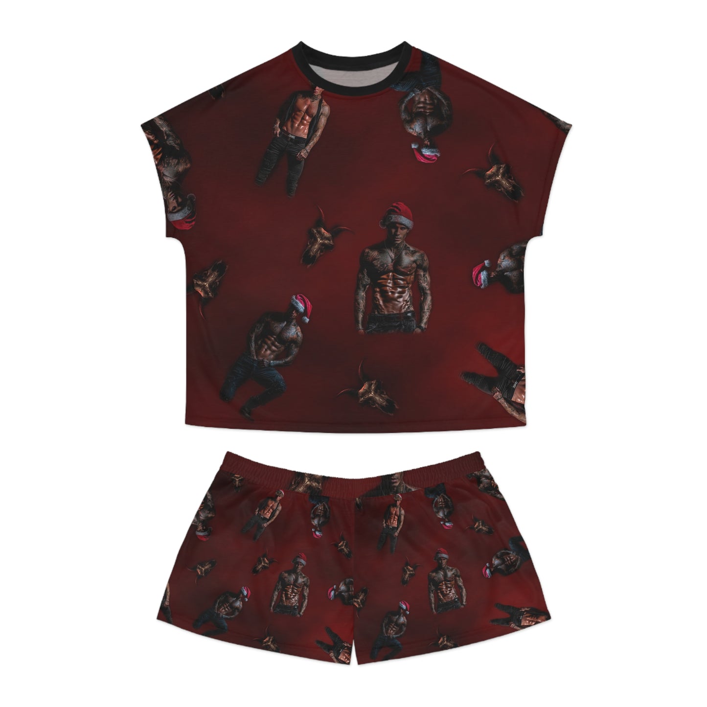 Santa Butchers Women's Short Pajama Set