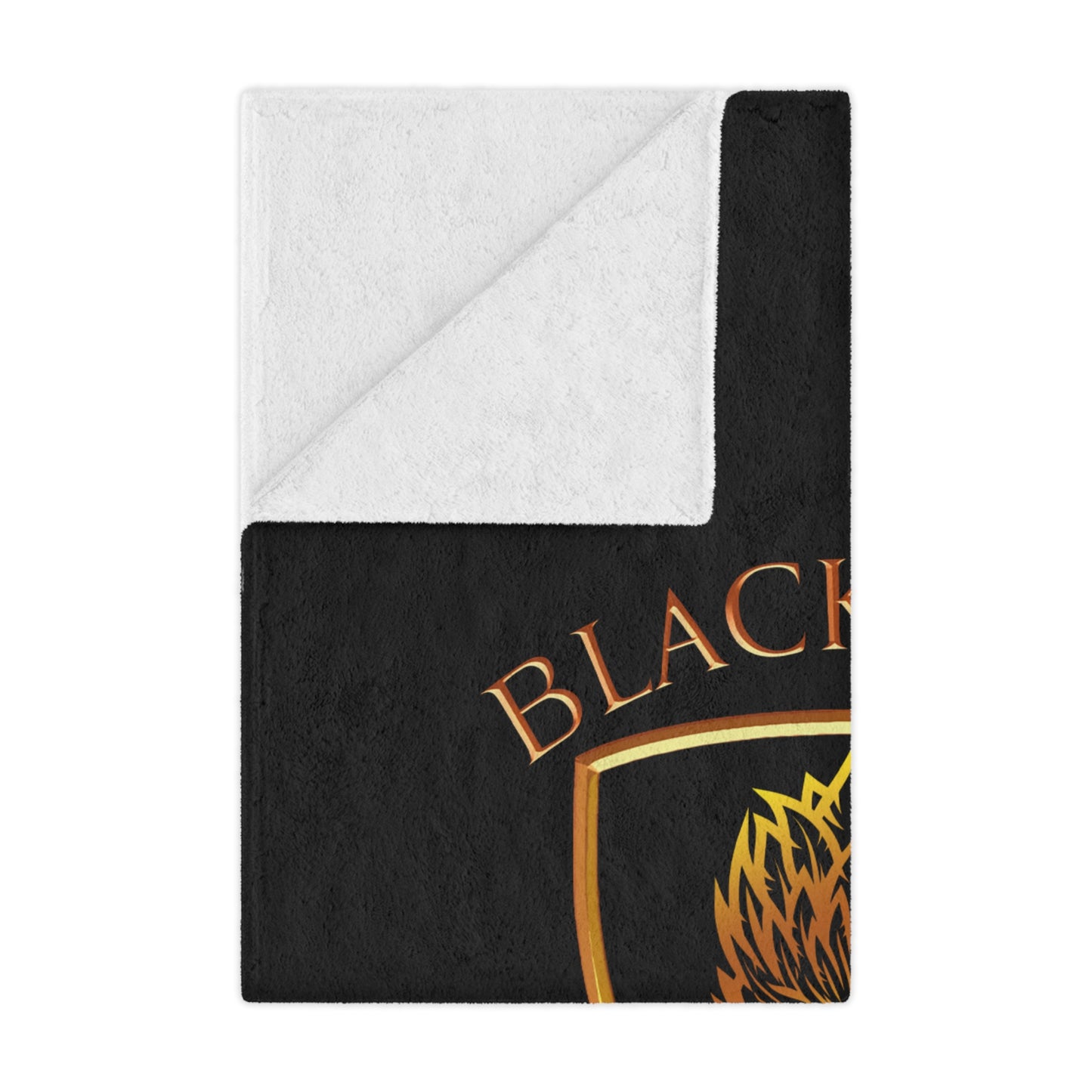 Blackwell Hawks Minky Blanket - Black