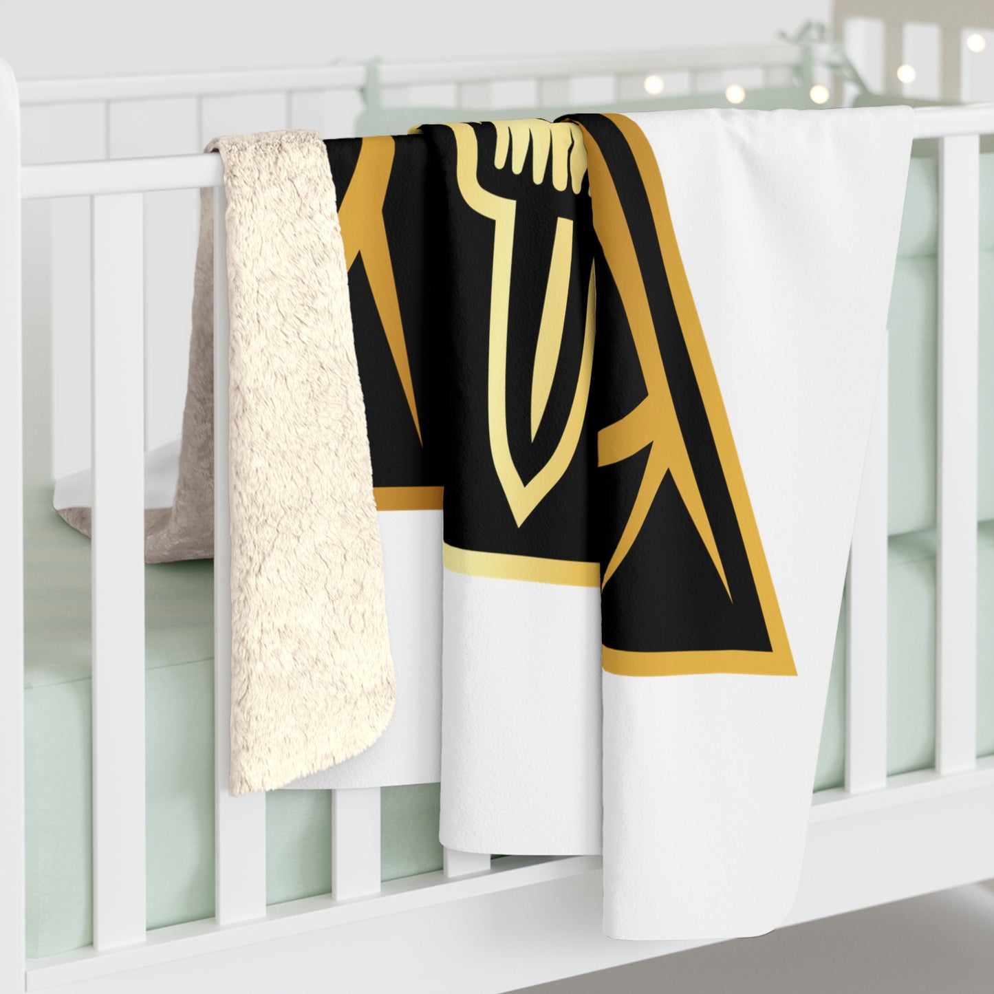 Bastards Sherpa Fleece Blanket - White