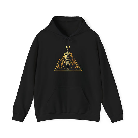 Bastards Hoodie - Logo Center Heavy Blend Sweatshirt for Men and Women