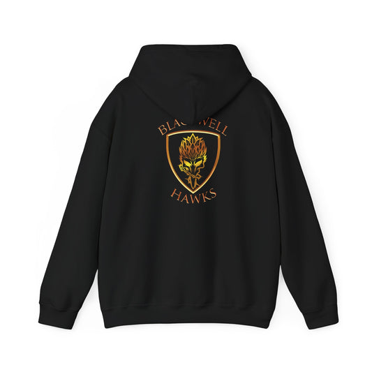 Blackwell Hawks Hoodie -- Logo Back