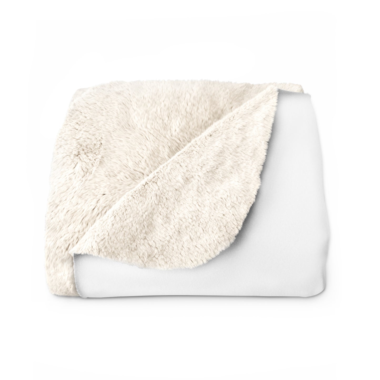 Bastards Sherpa Fleece Blanket - White