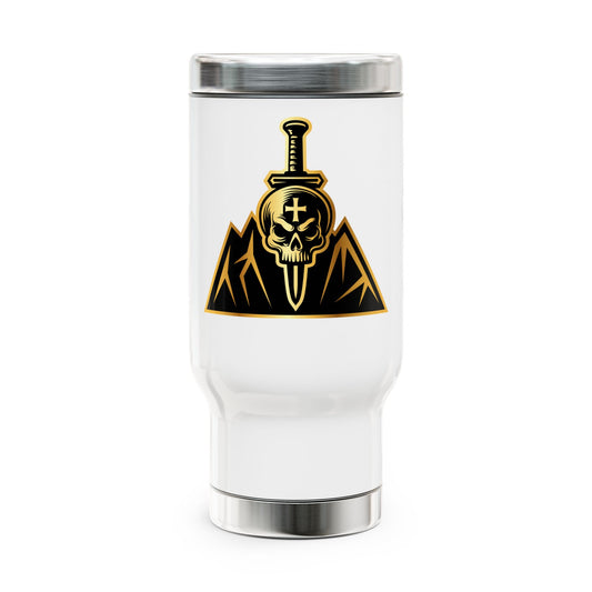 Bastards Stainless Steel Travel Mug with Handle, 14oz
