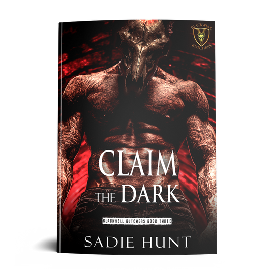 MASKED Claim the Dark: A Dark New Adult Romance (Blackwell Butchers Book 3) - SIGNED MASKED PAPERBACK