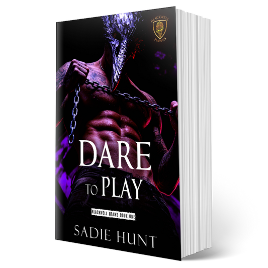 Masked Dare to Play (Blackwell Hawks Book 1) - SIGNED MASKED PAPERBACK