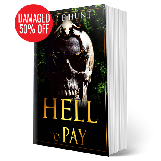 DAMAGED - DISCREET Hell to Pay: A Dark New Adult Romance (Blackwell Bastards Book 2) - SIGNED PAPERBACK