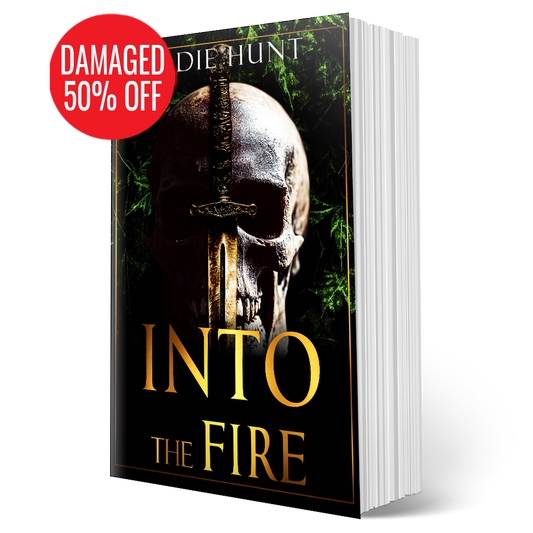 DAMAGED + MIS-SIGNED VARIANTS - DISCREET Into the Fire: A Dark New Adult Romance (Blackwell Bastards Book 1) - SIGNED PAPERBACK