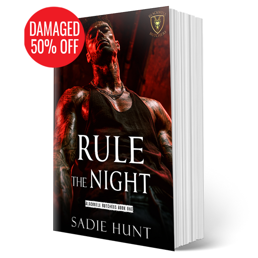 DAMAGED - UNMASKED Rule the Night: A Dark New Adult Romance (Blackwell Butchers Book 1) - SIGNED UNMASKED PAPERBACK